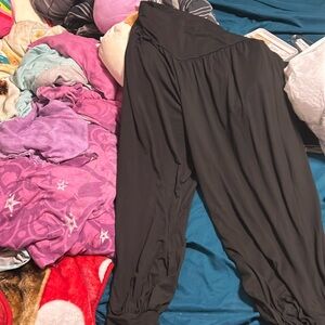 SHEIN 3XL black joggers for women